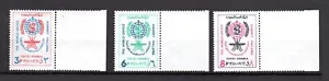 Arabia Saudita 1962 conjunto sellos insectos/malaria (Michel 127/29) MNH - Imagen 1 de 1
