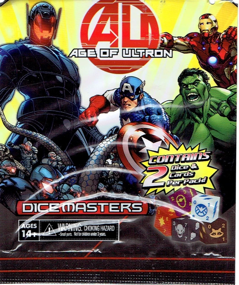 Marvel Age of Ultron Dice Masters - Single Card + Die - Electro SUPER RARE #142 - Изображение 1 из 1