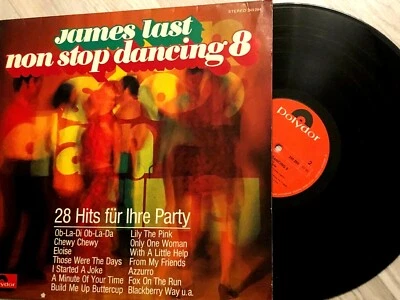 JAMES LAST "Non Stop Dancing 8" Org. 1969, Big-Band-Sound, ex/vg+ - Bild 1 von 2