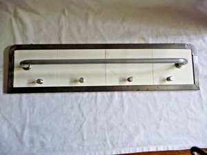 Teichert Stadt Meissen antiker Handtuchhalter Küchentuchhalter Fliesenspiegel - Picture 1 of 13
