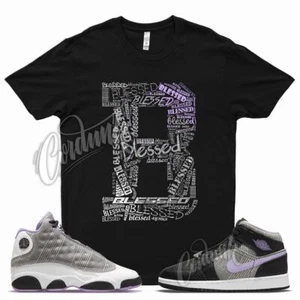 Camiseta BENDECIDA para J1 1 Mid SE GS Houndstooth Lila Plateada a Cuadros Violeta 13 - Imagen 1 de 3