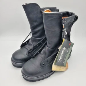 Belleville Gore-Tex schwarze Kampf Militär Stiefel Herren Größe 4R - Bild 1 von 10