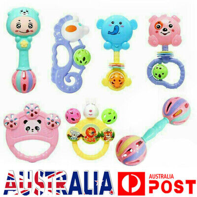 7 Pcs/Set Baby Rattle Toys Baby Sensory Toy Kids Baby Early Educational Toys AU • 16.48$