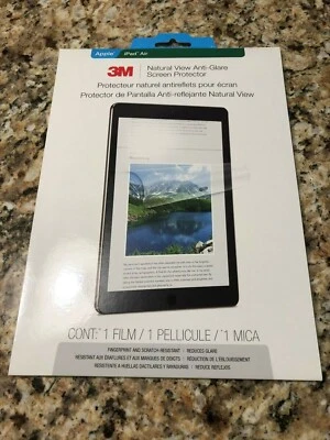 3M Natural View Anti-Glare Screen Protector For IPad Air, New, NVAG 830864 - Image 1 of 2
