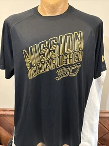 SWEET Golden State Warriors Stephen Curry Men's Sz XL Black Jersey Shirt, NICE! - Picture 1 of 6