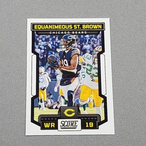 2023 Panini Score #105 Equanimeous St Brown Chicago Bears Football Card