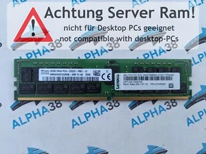 SK Hynix 32 GB DDR4-2933 PC4-23466U-R HMA84GR7JJR4N-WM 2Rx4 1.2 V Server RAM - Picture 1 of 1