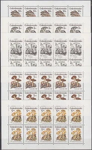 CHECOSLOVAQUIA - HOJAS DE HONGOS - SETAS 1989 MI. 3017-3021 **ESTAMPILLADA SIN MONTAR O NUNCA MONTADA** - ¡BARATO!¡! - Imagen 1 de 1