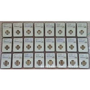 NGC PF67 China 1993-2000 1Fen、2Fen、5Fen Coin 24PCS China Fen Coin - Picture 1 of 1