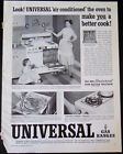 Vintage Universal Gas Range Oven Ad October 1958 Better Homes & Gardens Magazine