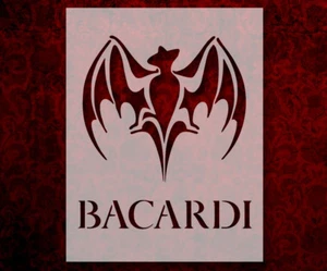 Bacardi Rum 8,5" x 11" benutzerdefinierte Schablone SCHNELLER KOSTENLOSER VERSAND (649) - Bild 1 von 1