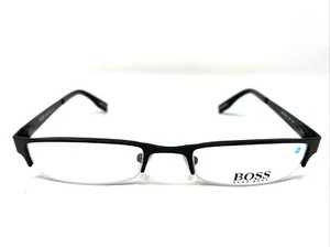 Marco de gafas Hugo Boss Italy BOSS 0105/U 003 52-20-135 negro medio borde U313 - Imagen 1 de 8