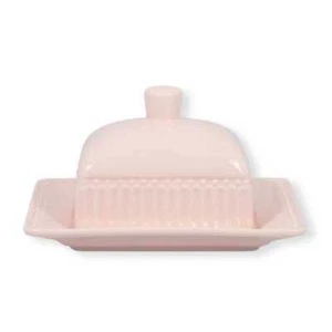 Greengate Butterdose ALICE PALE PINK Rosa Klein 14x12 cm Keramik Geschirr - Bild 1 von 1