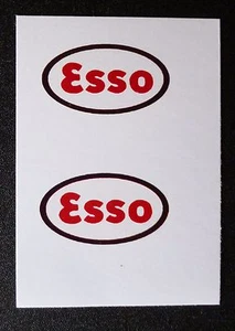 Matchbox Lesney STICKERS for Esso Petrol Tanker 11b - Picture 1 of 3