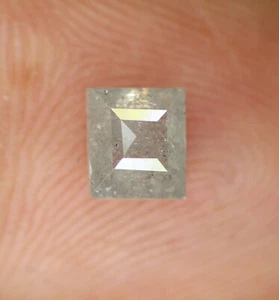 Salz Und Pfeffer Baguette Diamant,Natürlich Lose Baguetteschliff Grau Farbe - Bild 1 von 12