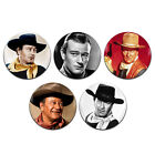 5x John Wayne Movie Actor Western 25mm / 1 Inch D Pin Button Badges