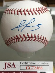 Von Alex Reyes signierter Baseball Sweet Spot Cardinals Dodgers JSA COA ~ CC72466 - Bild 1 von 1