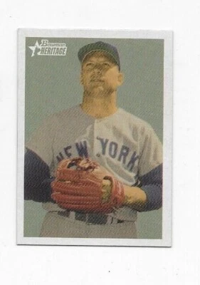 2006 Bowman Heritage Baseball Card #251 MICKEY MANTLE   Mint - Image 1 of 3
