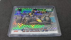 F1 Topps Paddock Pass 2024 Max Verstappen X-Fractor Checkered #31 Formula 1 - Zdjęcie 1 z 1