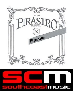 PIRASTRO PIRANITO 4/4 FULL SIZE CHROME STEEL WOUND CELLO STRINGS SET BRAND NEW - Picture 1 of 2