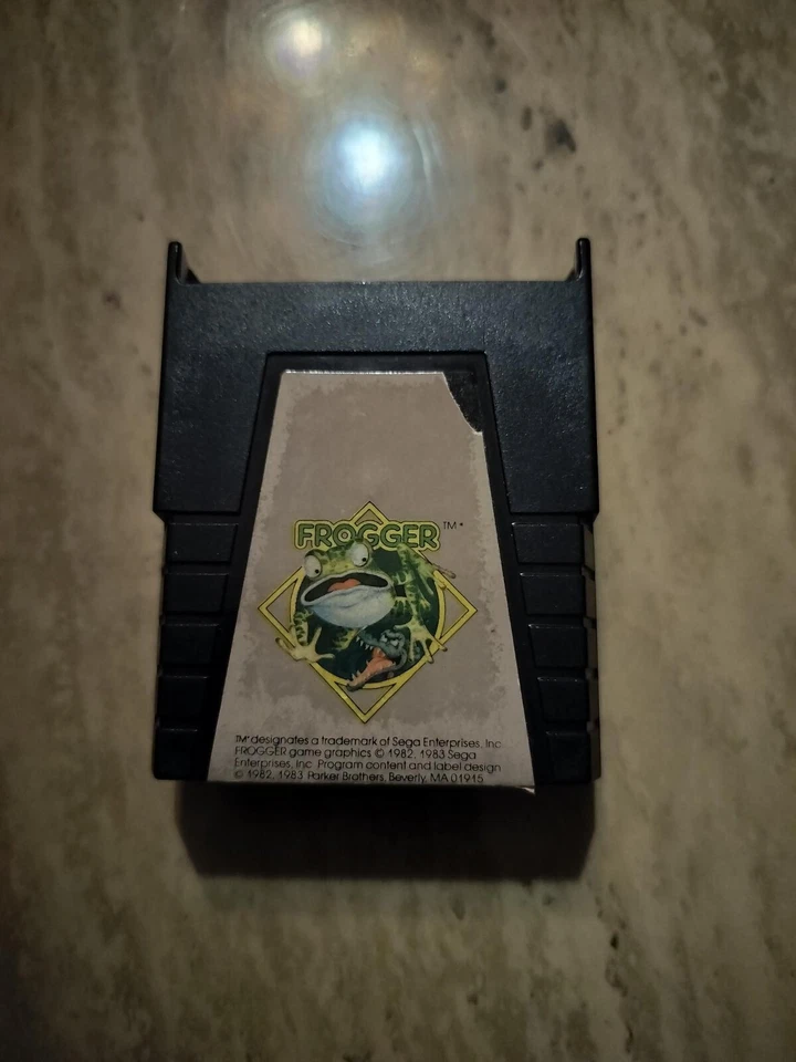 Cartucho de videojuego Mattel Intellivision - Frogger Foto 1 de 1