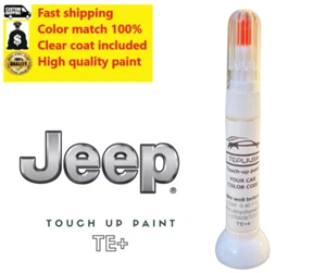 For JEEP GRAND CHEROKEE PW7, 850 BRIGHT WHITE Touch up paint pen with brush - Picture 1 of 10