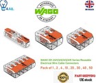 WAGO 221 Series Reusable Electrical Wire Cable Connectors Compact UK