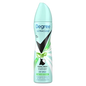 Deodorante Spray Antitraspirante Ultra Trasparente per Donna Aloe anti segni bianchi, 3,8 - Foto 1 di 12
