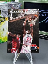 1992 Skybox MICHAEL JORDAN Bulls USA BASKETBALL ALL-STAR RECORD #43