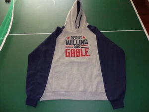 RARE New Without Tags Men's WWE Authentic American Alpha Size XL Hoodie - Picture 1 of 5