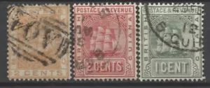 Nº: 124540 - GUAYANA BRITÁNICA - LOTE DE 3 SELLOS ANTIGUOS - ¡USADOS!! - Imagen 1 de 1