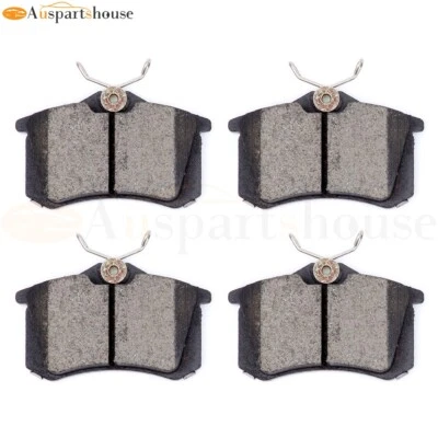 4x Pastillas Freno Cerámicas Traseras Para Audi S4 Peugeot 405 Volkswagen Cabrio Jetta 2.5L Foto 1 de 4