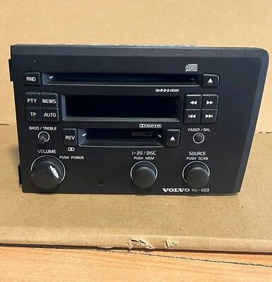 Car Radio Volvo Autoradio HU 603 30657637-1 Gut Zustand Garantie - Bild 1 von 3