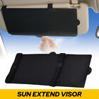 2in1 Car Sun Visor Extension Extender Shield Front Side Window Shade Anti-glare