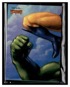 2023 Fleer Ultra Marvel Wolverine #4 Incredible Hulk (1962) - Picture 1 of 2