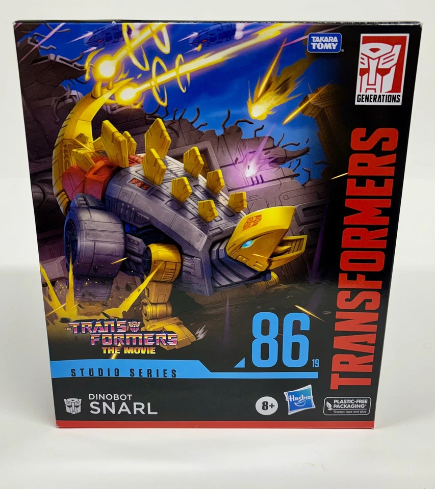 86-19 Dinobot Snarl Studio Series Transformers the Movie Hasbro NEW SEALED - Image 1 of 1