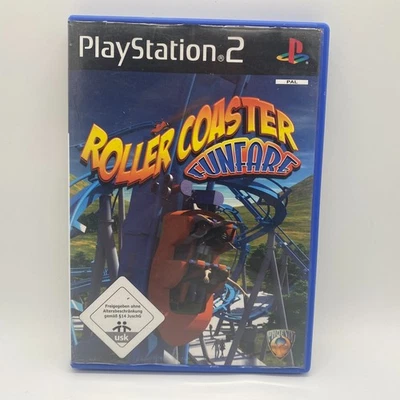 Roller Coaster Funfare PS2 PAL CIB OVP Playstation 2 Simulation Freizeitpark - Bild 1 von 3