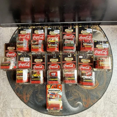 New MATCHBOX COCA-COLA COLLECTION LOT OF 13 FREE SHIPPING Loc13 - Image 1 of 4