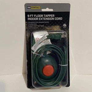 Pro Essentials 9 Ft Floor Tapper Indoor Extension Cord - Picture 1 of 5