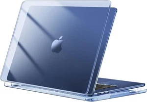 MOSISO Coque Compatible avec MacBook Air 15 Pouces 2025 2024 Crystal Midnight - Photo 1/6