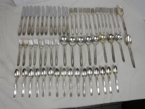 Cubiertos de plata International Silver Ambassador 1847 Rogers Bros IS 58 piezas - Imagen 1 de 13