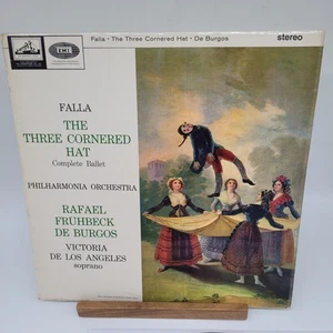 THE THREE CORNERED HAT FRUHBECK DE BURGOS FALLA LP HMV UK SAMPLE RECORD ALBUM - Picture 1 of 10