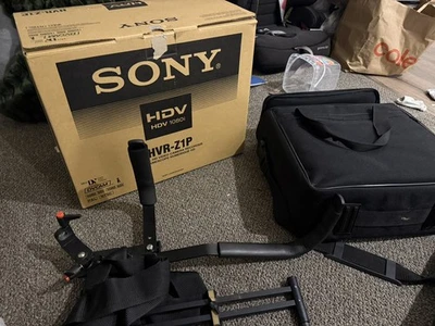 Sony HVR-Z1 P Digital HD Video Camera Recorder With Accessories - Image 1 of 4