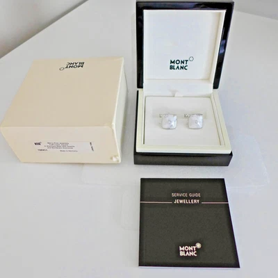 КРАСИВАЯ ПАРА MONTBLANC HOWLITE БРИЛЛИАНТ ЗАПОНКИ КОРОБКА/ГАРАНТИЯ (НИКОГДА НЕ ИСПОЛЬЗОВАЛСЯ) - Изображение 1 из 4