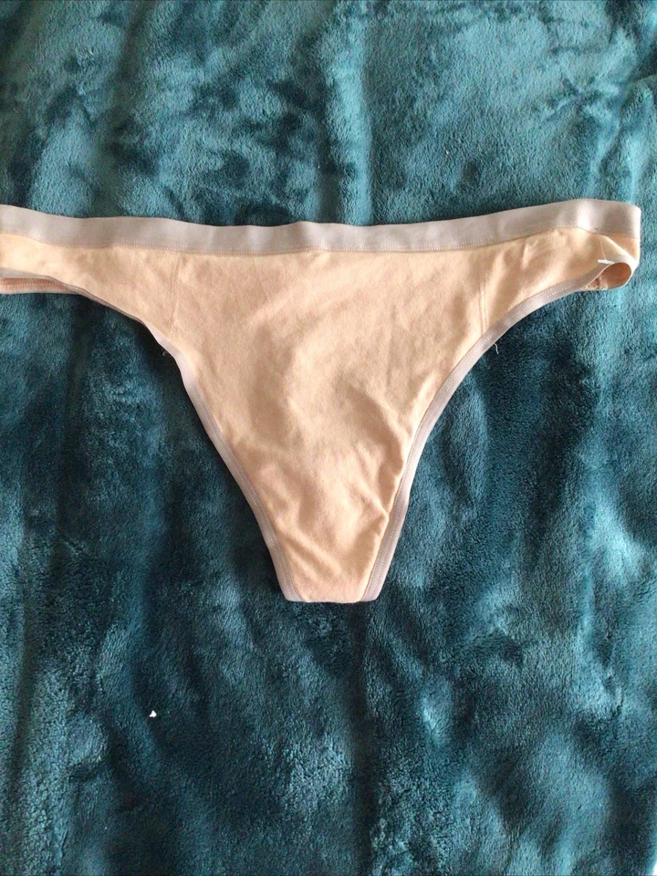 Tanga AERIE Talla XXL Beige Algodón Jersey Nuevo Sin Etiqueta  Foto 1 de 4