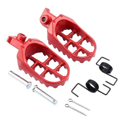 Dirt Bike Foot Pegs for 50CC 70CC 90CC 110CC 125CC with Mounting Hardware - Image 1 of 4