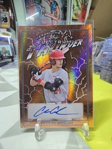 2024 Leaf Electrum Charlie Condon /49 Here Comes The Thunder Bronze Auto Rockies - Bild 1 von 2