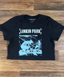 Linkin Park Meteora Crop Top Taglia Large Nero - Foto 1 di 6