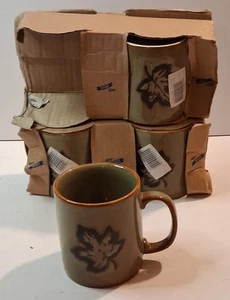Just Mugs Leafie Tea/Coffee Mugs x 4 ~ Made In England - Picture 1 of 4