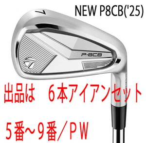TaylorMade P8CB 2025 Iron Set 5-pw / NS PRO MODUS3 TOUR105 - Picture 1 of 9